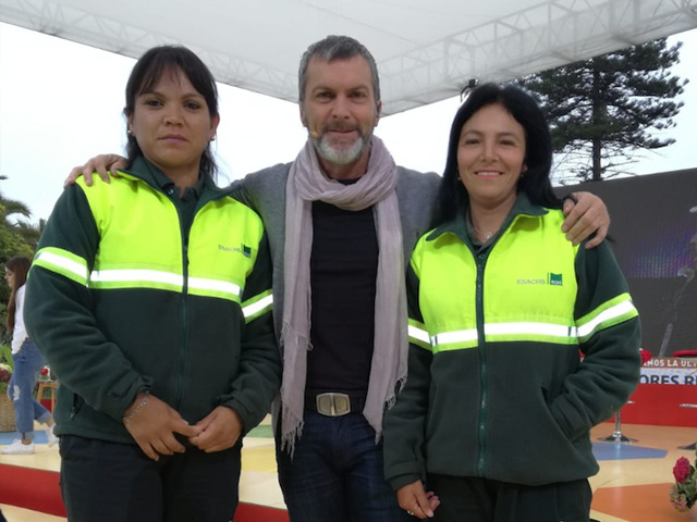 ESACHS ESTUVO PRESENTE EN LA GALA DEL FESTIVAL DE VIÑA DEL MAR Y EN MATINAL DE TVN